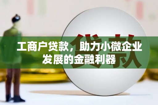 伊春工商户贷款，助力小微企业发展的金融利器