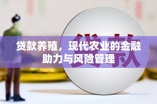 伊春贷款养殖，现代农业的金融助力与风险管理
