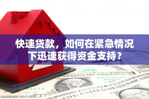 伊春快速贷款，如何在紧急情况下迅速获得资金支持？