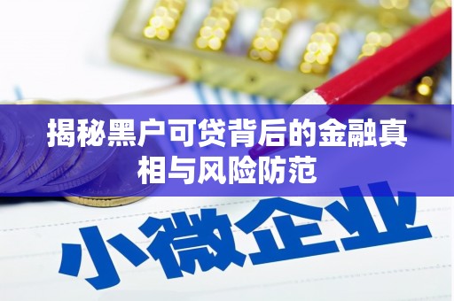 伊春揭秘黑户可贷背后的金融真相与风险防范