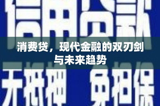 伊春消费贷，现代金融的双刃剑与未来趋势