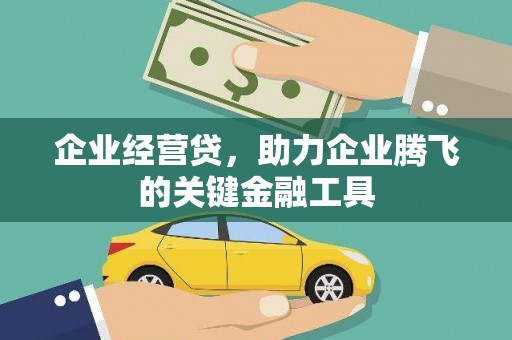 伊春企业经营贷，助力企业腾飞的关键金融工具