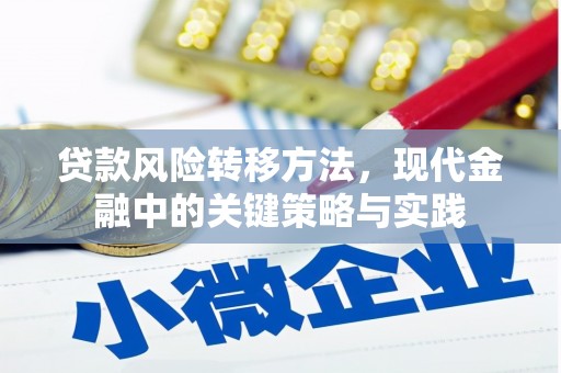 伊春贷款风险转移方法，现代金融中的关键策略与实践