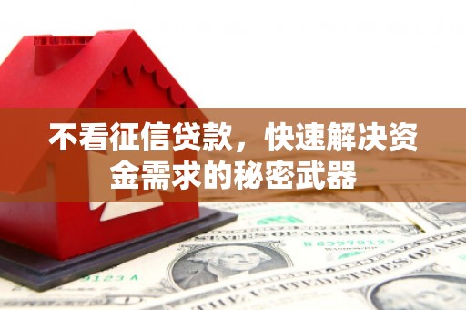 伊春不看征信贷款，快速解决资金需求的秘密武器