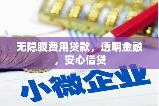 伊春无隐藏费用贷款，透明金融，安心借贷