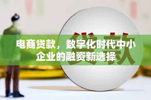 伊春电商贷款，数字化时代中小企业的融资新选择