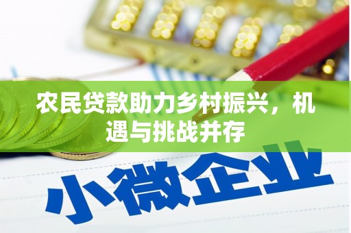 伊春农民贷款助力乡村振兴，机遇与挑战并存