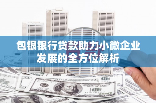 伊春包银银行贷款助力小微企业发展的全方位解析