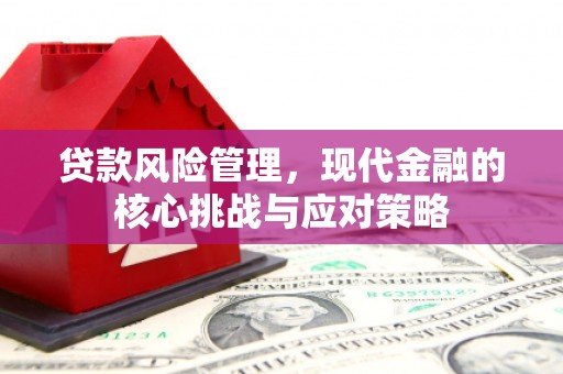 伊春贷款风险管理，现代金融的核心挑战与应对策略