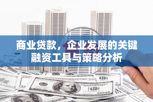 伊春商业贷款，企业发展的关键融资工具与策略分析