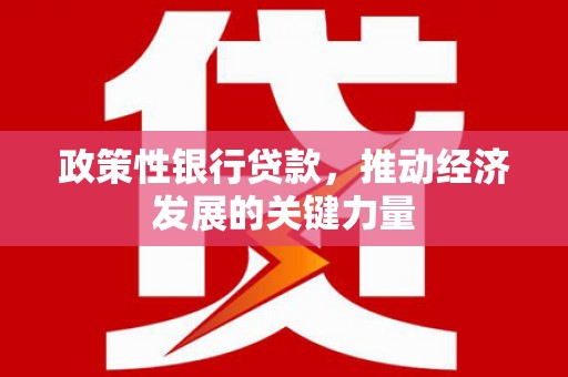 伊春政策性银行贷款，推动经济发展的关键力量