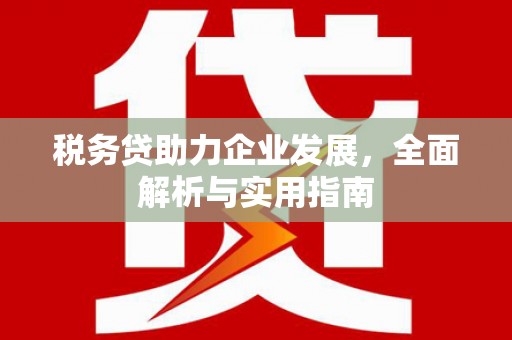 伊春税务贷助力企业发展，全面解析与实用指南