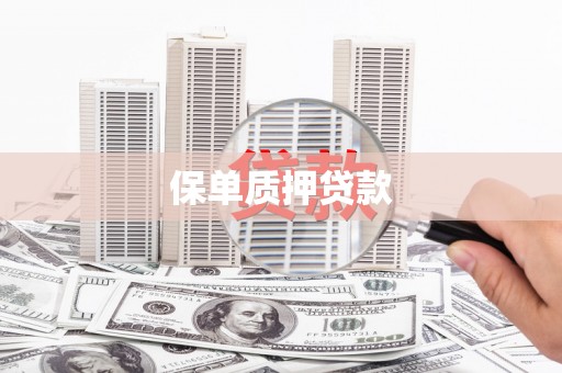 伊春保单质押贷款