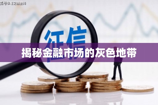 伊春揭秘金融市场的灰色地带