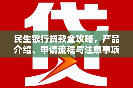 伊春民生银行贷款全攻略，产品介绍、申请流程与注意事项
